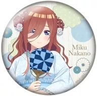中野三玖(名前入り) 「五等分の花嫁* トレーディング缶バッジ 納涼Style」