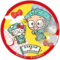 1.猪名寺乱太郎＆ハローキティ 「忍たま乱太郎×サンリオキャラクターズ 缶バッジ」
