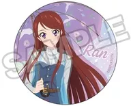 紫吹蘭(上半身) 「アイカツ! 10th STORY ～未来へのSTARWAY～ 雨の日 グリッター缶バッジ」