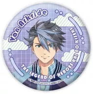 ヴァン・アークライド 「ホログラム缶バッジ 英雄伝説 界の軌跡 01.ニューレトロver. 描き起こしイラスト」