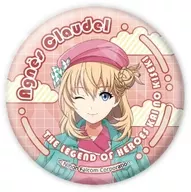 アニエス・クローデル 「ホログラム缶バッジ 英雄伝説 界の軌跡 01.ニューレトロver. 描き起こしイラスト」