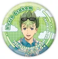 ケビン・グラハム 「ホログラム缶バッジ 英雄伝説 界の軌跡 01.ニューレトロver. 描き起こしイラスト」