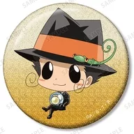 リボーン 「家庭教師ヒットマンREBORN! 描き下ろし 玉座ver. トレーディンググリッター缶バッジ」