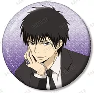 雲雀恭弥(10年後) 「家庭教師ヒットマンREBORN! 描き下ろし 玉座ver. トレーディンググリッター缶バッジ」