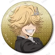 ベルフェゴール(10年後) 「家庭教師ヒットマンREBORN! 描き下ろし 玉座ver. トレーディンググリッター缶バッジ」