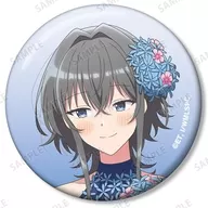 朝凪依(アップ) 「ささやくように恋を唄う 描き下ろし トレーディング缶バッジ 花びらドレスver.」