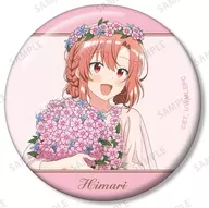 木野ひまり(上半身) 「ささやくように恋を唄う 描き下ろし トレーディング缶バッジ 花びらドレスver.」