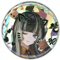 儒烏風亭らでん(落書きあり) 「バーチャルYouTuber ホロライブ ReGLOSS 2nd Anniversaryフェア ランダムホログラム缶バッジ」 HMV限定