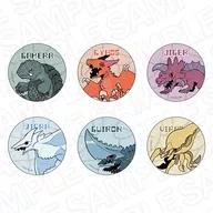 全6種セット 「GAMERA -Rebirth- カンバッジ デフォルメ ver.」