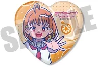 高海千歌 「ラブライブ!サンシャイン!! ハート型缶バッジ にゅ～とろ」