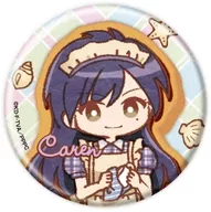 かれん 「マーメイドメロディーぴちぴちピッチ 缶バッジ 02.レトロ喫茶ver.(レトロアートイラスト)」