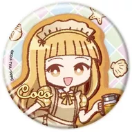 ココ 「マーメイドメロディーぴちぴちピッチ 缶バッジ 02.レトロ喫茶ver.(レトロアートイラスト)」