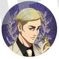 エルヴィン・スミス(顔アップ) 「進撃の巨人×英国風HUB トレーディング缶バッジ」 