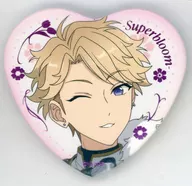 鳴上嵐 「あんさんぶるスターズ!! Cast Live Starry Symphony 4th -Superbloom- ハート缶バッジコレクション -Superbloom- ＜D：Ra*bits/Knights/J＆A＞」