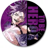 3.梁龍 レザーバッジ 「TO BE HERO X」