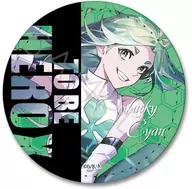 7.ラッキーシアン レザーバッジ 「TO BE HERO X」