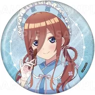 中野三玖 和パフェドレスver. 76mmグリッター缶バッジ 「五等分の花嫁＊」