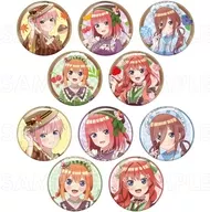 全10種セット 「五等分の花嫁＊和パフェドレスver. トレーディング缶バッジ」