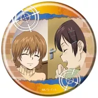 笹川京子＆三浦ハル 「缶バッジコレクション 家庭教師ヒットマンREBORN! 09.場面写イラスト」