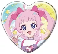 青空ひまり 「ハート型缶バッジ ひみつのアイプリ 01.公式イラスト」