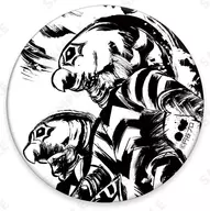 ガッツ星人 「ウルトラ怪獣 墨絵風コレクション トレーディング和紙風缶バッジ」