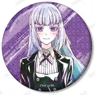 白矢環(半身) 「ロックは淑女の嗜みでして トレーディング Ani-Art グリッター缶バッジ」