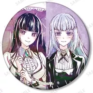 黒鉄音羽＆白矢環 「ロックは淑女の嗜みでして トレーディング Ani-Art マット缶バッジ」