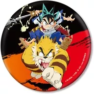 鉄刃＆カゲトラ BIG缶バッジ 「真・侍伝YAIBA」