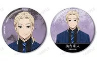 Akihito Miyoshi metal badge 2-Piece Set "WIND BREAKER"