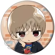 沖田総悟 「3年Z組銀八先生 ぷち窓 グリッター缶バッジ」