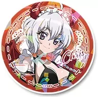 雪音クリス ホログラム 「戦姫絶唱シンフォギアXV 描き下ろし トレーディング缶バッジ 小悪魔ウェイトレス」