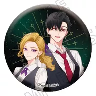 3.五百森泰＆久栖佳帆 「踏んだり、蹴ったり、愛したり 缶バッジコレクション」