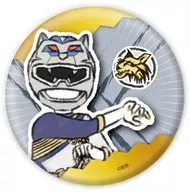 ガオシルバー 「百獣戦隊ガオレンジャー 缶バッジ 01.グラフアートイラスト」