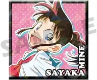 峰さやか 「真・侍伝 YAIBA スクエアホロ缶バッジ」