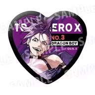梁龍 「アニメ TO BE HERO X トレーディングハート缶バッジ」