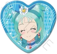 A.リップル ハート型缶バッジ 「プリンセッション・オーケストラ」