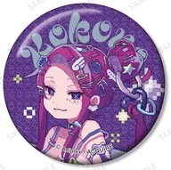 A.明月院こころ 「Hookah Haze トレーディンググリッター缶バッジ」