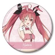 五河琴里(水着バニーver.) 描き下ろし 100mm缶バッジ 「デート・ア・ライブV」