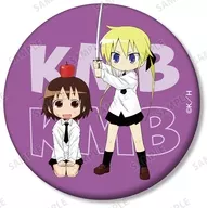 折部やすな＆ソーニャA 「キルミーベイベー トレーディングマット缶バッジ」