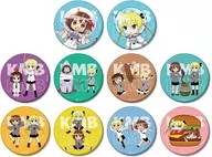 全10種セット 「キルミーベイベー トレーディングマット缶バッジ」