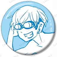 11.松野千冬D 「東京卍リベンジャーズ ～場地圭介からの手紙～ トレーディング本体表紙イラスト缶バッジ」