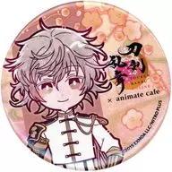 物吉貞宗 跪坐台紙付き缶バッジ 「刀剣乱舞-ONLINE- 十周年 第三弾×animatecafe」