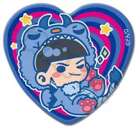 MB.カラ松 第2弾 ハート型缶バッジ 「TVアニメ おそ松さん」
