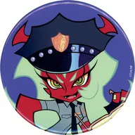 スキャンティ 缶バッジ 「くじ引き堂 New PANTY ＆ STOCKING with GARTERBELT オンラインくじ アメリカンポリスver.」 D-3賞