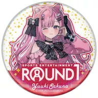 結城さくな(等身/半身/私服) 「バーチャルYouTuber 結城さくな×ラウンドワン コラボキャンペーン グリッター缶バッジコレクション」