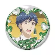 鬼怒川熱史(B) 「美男高校地球防衛部ETERNAL LOVE! だけ缶 鬼怒川熱史だけトレーディング缶バッジ」
