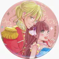 レティシア＆クラーク(ピンク) 「妃教育から逃げたい私 缶バッジコレクション」