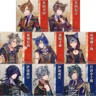 全8種セット 「戦刻ナイトブラッド スクエアバッジコレクションC 真田軍＆伊達軍」