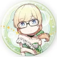 トーマス・恵美理 「はるかなレシーブ ホログラム缶バッジ(57mm) 01.描き下ろしイラスト」