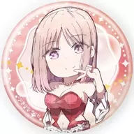 立花彩紗 「はるかなレシーブ ホログラム缶バッジ(57mm) 01.描き下ろしイラスト」